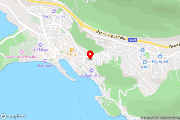 Sanisu pansiyon - Hotel Location Map