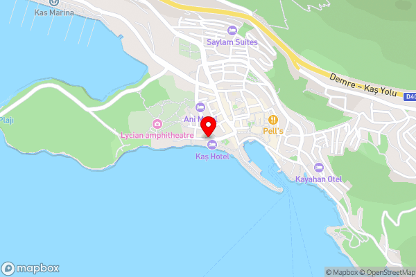 Sardunya Andifli Otel - Hotel Location Map