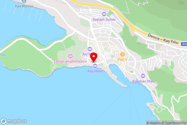 Sardunya Otel ARKA BİNA - Hotel Location Map