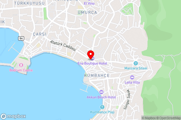 Sarıaslan home üç artı bir - Hotel Location Map