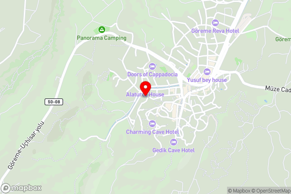 Sarnich Cave Suites - Hotel Location Map