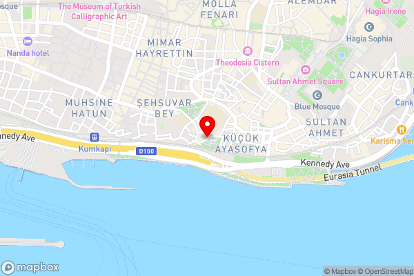 Saruhan Hotel - Hotel Location Map