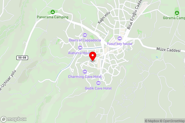 Sato Cave Hotel - Hotel Location Map