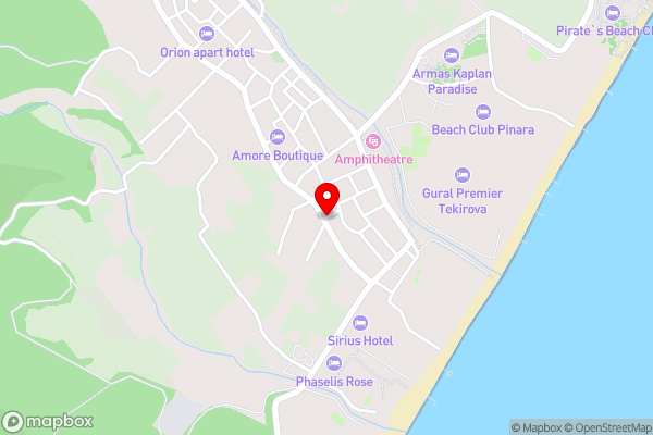 Sayan Apart Hotel - Hotel Location Map