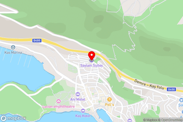 Saylam Suites - Hotel Location Map