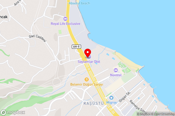 Saylamlar Hotel - Hotel Location Map