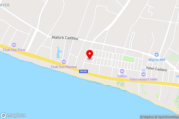 Sea Forever - Hotel Location Map