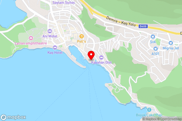 Sea View Hotel - Hotel Location Map