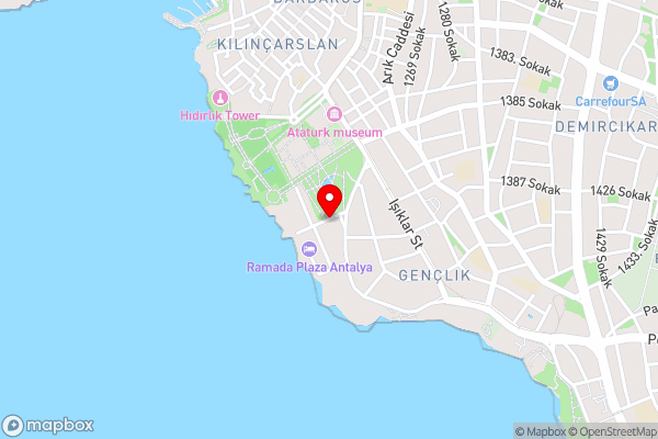 Sea&Town - Hotel Location Map