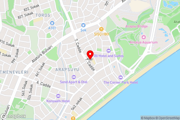 Sealife Royal Suites - Hotel Location Map