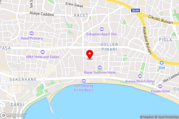 Sealine Hotel - Hotel Location Map