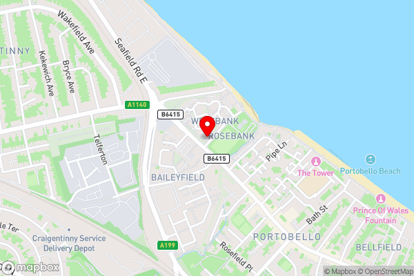 Seaside flat - Hotel Location Map