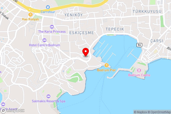 Seckin Konaklar - Hotel Location Map