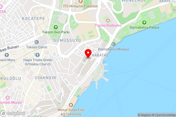 Sed Bosphorus Hotel - Hotel Location Map