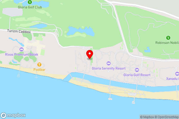 Selectum Family Resort Belek - Hotel Location Map