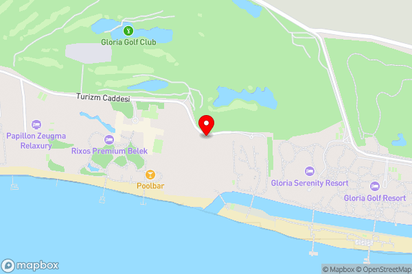 Selectum Noa Belek - Hotel Location Map