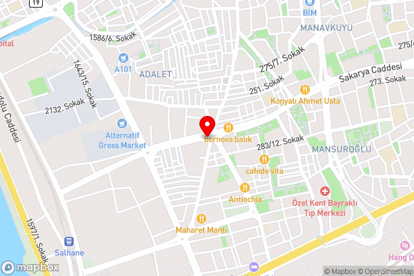 Ser 1 - Hotel Location Map