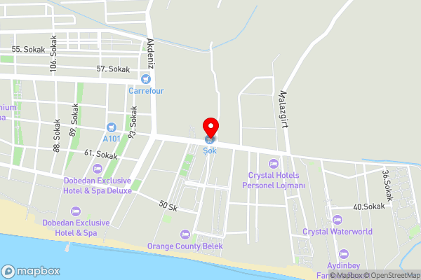 Serene House in Antalya with Shared Pool Garden - Hotel Location Map