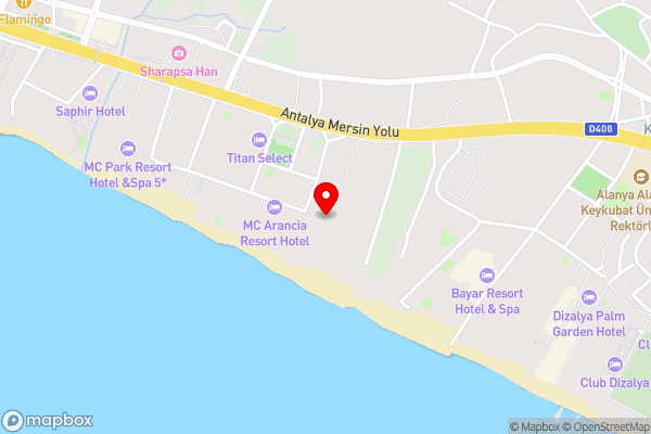 Serenity Queen Hotel - Hotel Location Map