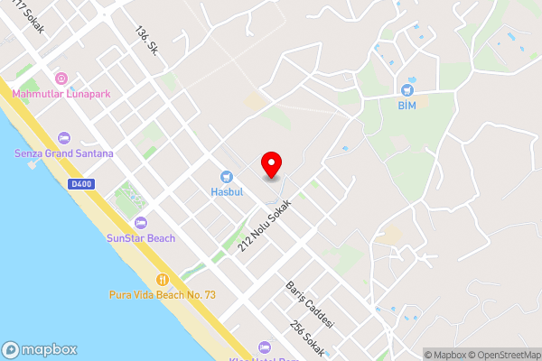 Serenity Residence - Hotel Location Map