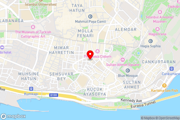 Seven Days Hotel - İstanbul - Hotel Location Map