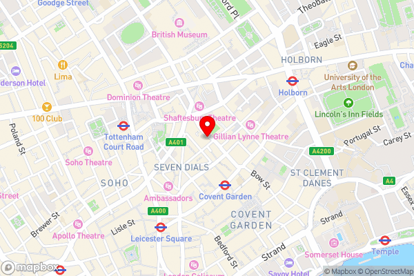 Seven Dials Hotel Annexe - Hotel Location Map