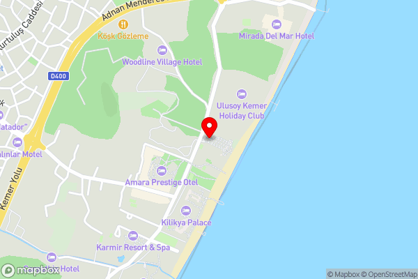 Seven Seas Hotel Life - Ultra All Inclusive & Kids Concept - Hotel Location Map