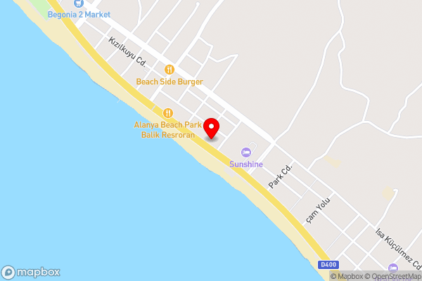 Sey Beach Hotel & Spa - Hotel Location Map