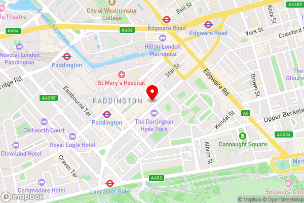 Seymour Hotel - Hotel Location Map