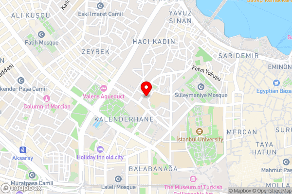 Seyri Istanbul Hotel - Hotel Location Map