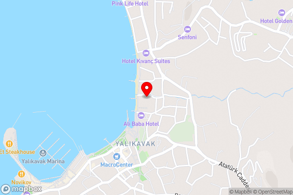 Sezz Hotels Wellness & Spa - Hotel Location Map