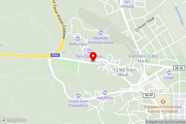 Shadow Cave House - Hotel Location Map