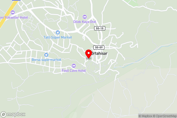 Shiraz Cave Cappadocia - Hotel Location Map