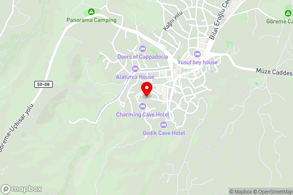 Shoestring Cave House - Hotel Location Map