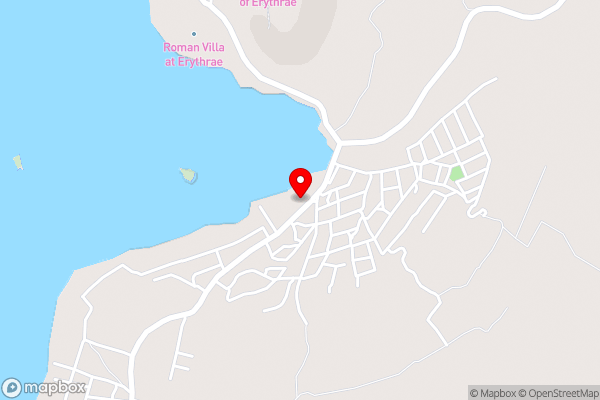 Sibyl Hotel Erythrai-All Inclusive - Hotel Location Map