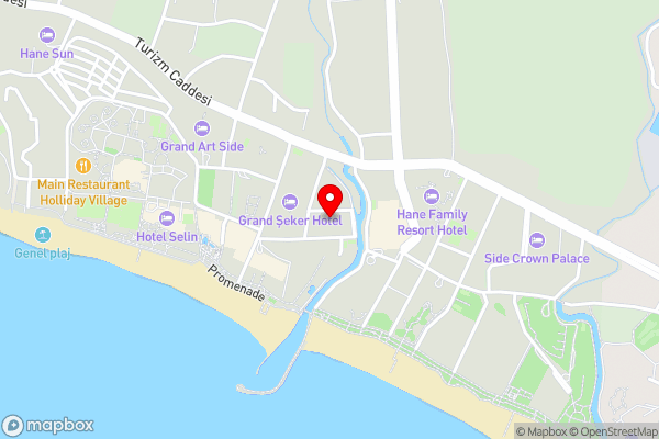 Side Breeze Hotel - Hotel Location Map