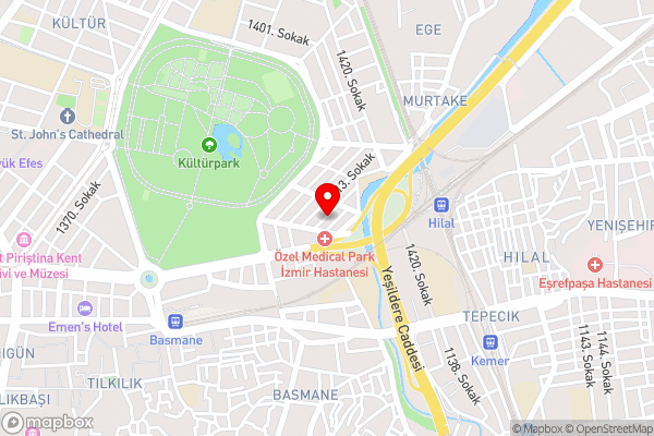 Siesta Apart Otel İzmir - Hotel Location Map