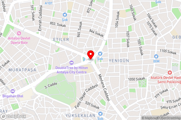 Simurg Halal Luxury Otel - Hotel Location Map