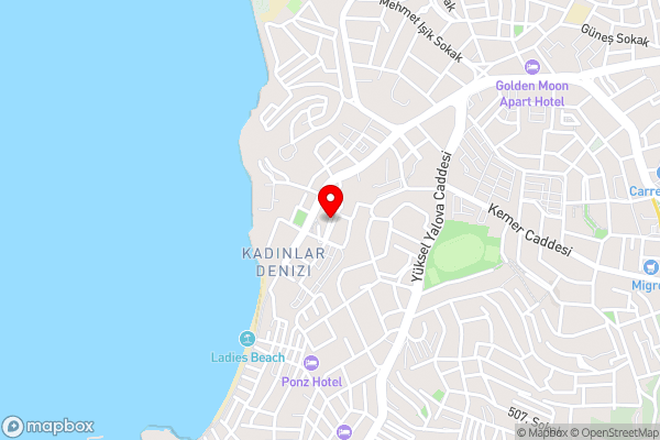 Sincer Otel - Hotel Location Map