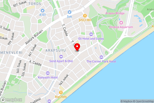 Sirena Apart & SPA - Hotel Location Map