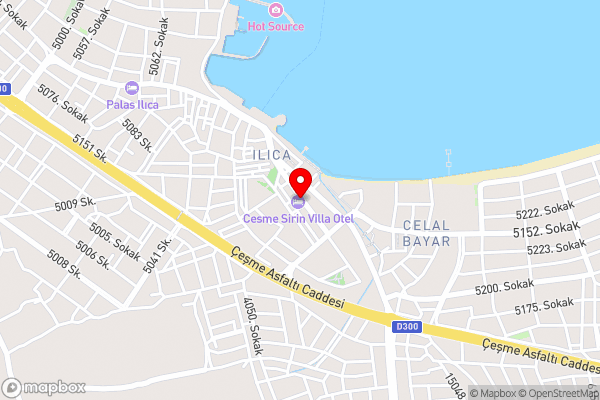 Sirin Villa - Hotel Location Map