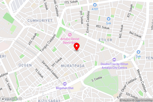 SKY HOTEL & APARTMENTS - Hotel Location Map