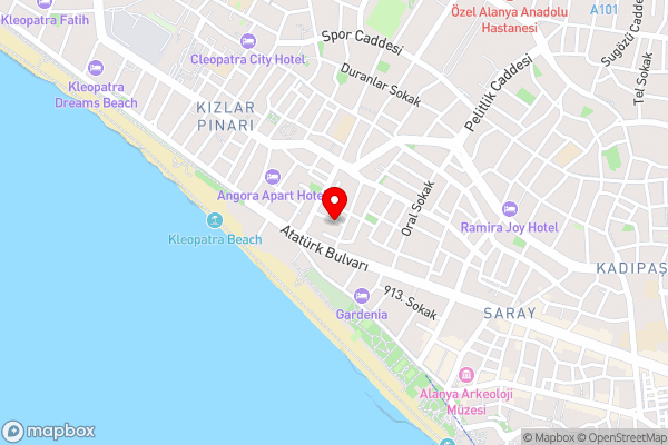 Smart Home 7 2+1 - Hotel Location Map