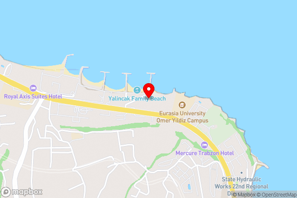 Sofia Beach Residence - Hotel Location Map