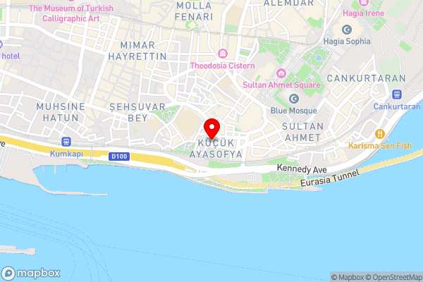 Sofia Corner Hotel - Hotel Location Map