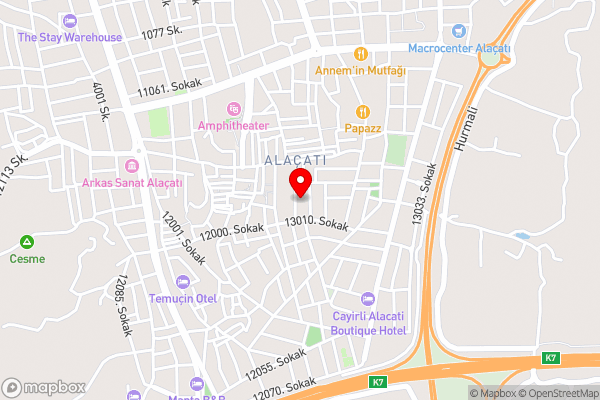 song AA OTEL - Hotel Location Map