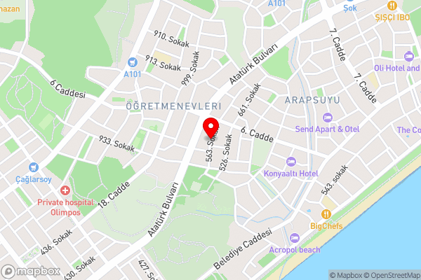 Sorta Hotel - Hotel Location Map