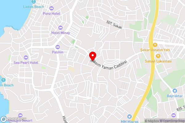 Soul House Kuşadası - Hotel Location Map