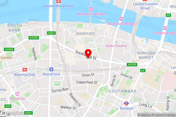 Southwark by Q Apartments - Hotel Location Map