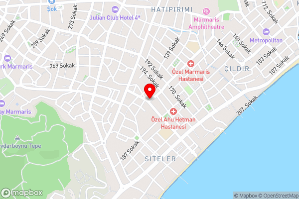 Soykan Hotel - Hotel Location Map